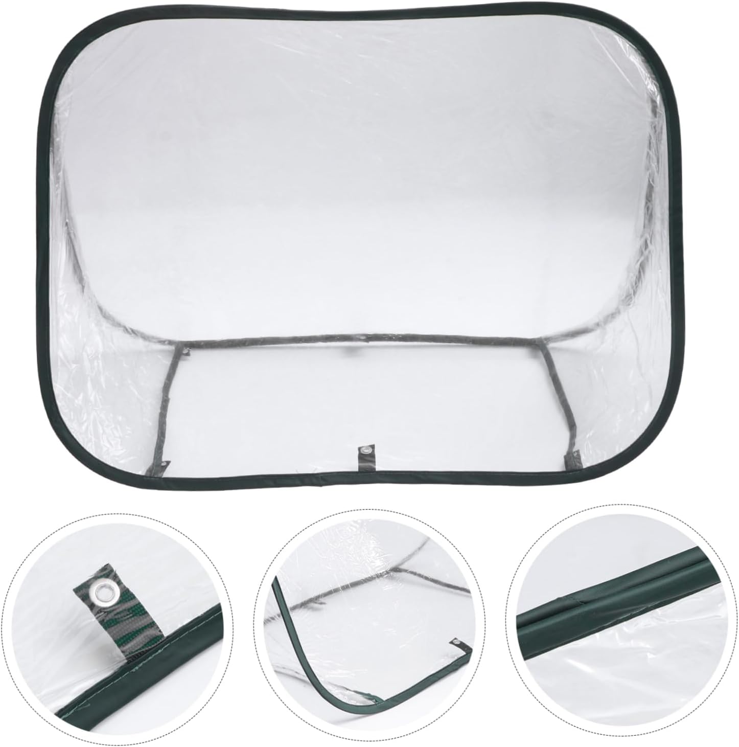 Foldable Garden Canopy Mini Greenhouse for Plant Protection Shelter for Flowers Vegetables Durable Transparent Design for Outdoor Use