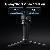 Vista 6 de DJI RS 3 Mini, estabilizador de cardán de 3 ejes para cámaras Canon/Sony/Panasonic/Nikon/Fujifilm, carga útil probada de 4.4 lbs (4.4 libras)