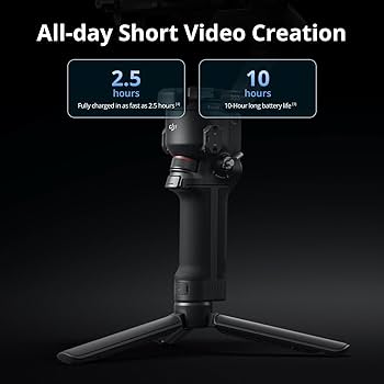 Amazon.com: DJI RS 3 Mini, 3-Axis Gimbal Stabilizer for Cameras