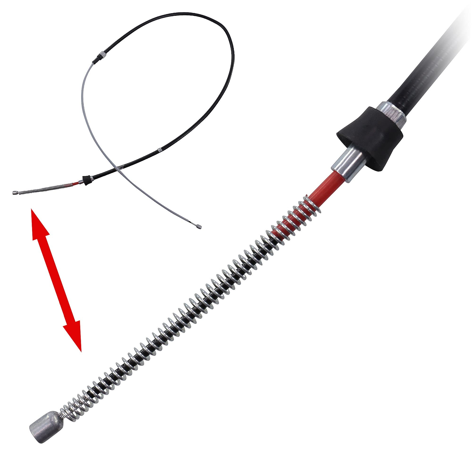2x Handbremsseil Trommelbremse Hinterachse Kompatibel mit: SEAT CORDOBA, IBIZA III, SKODA FABIA I, FABIA I Combi, FABIA I Praktik, FABIA I Stufenheck, FABIA II, FABIA II Combi
