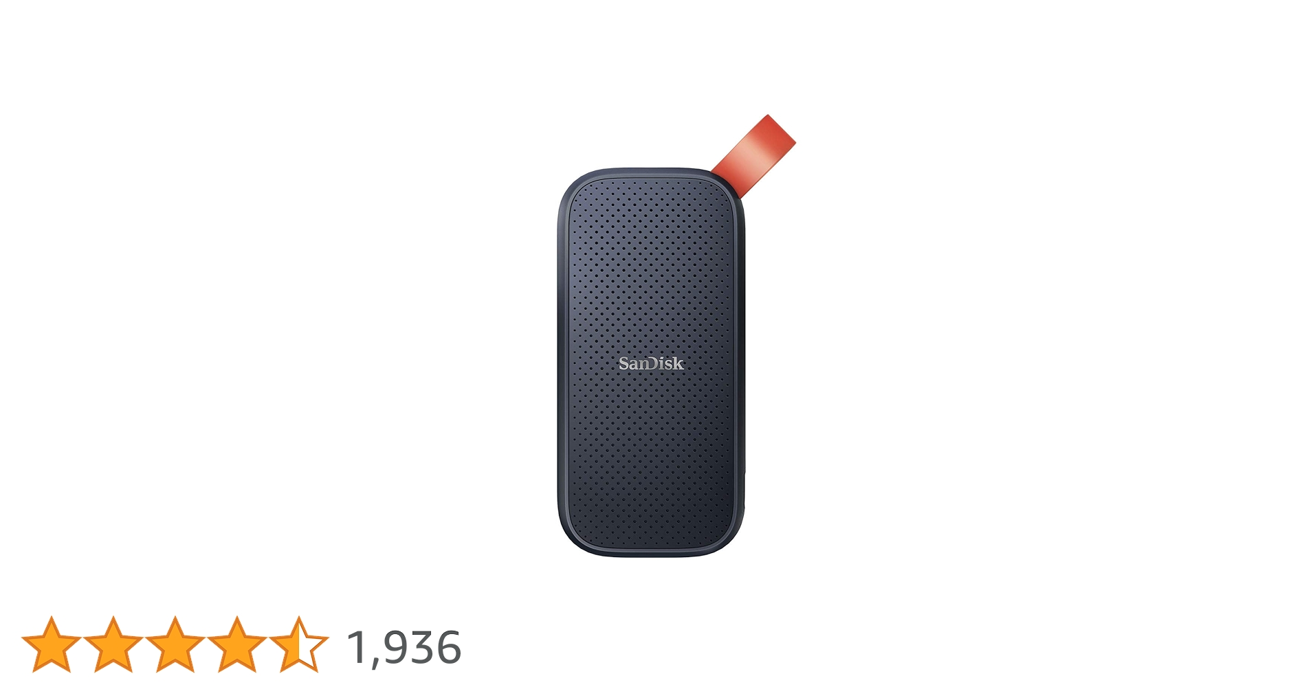 Amazon | SanDisk SSD 外付け 1TB USB3.2Gen2 読出最大520MB/秒