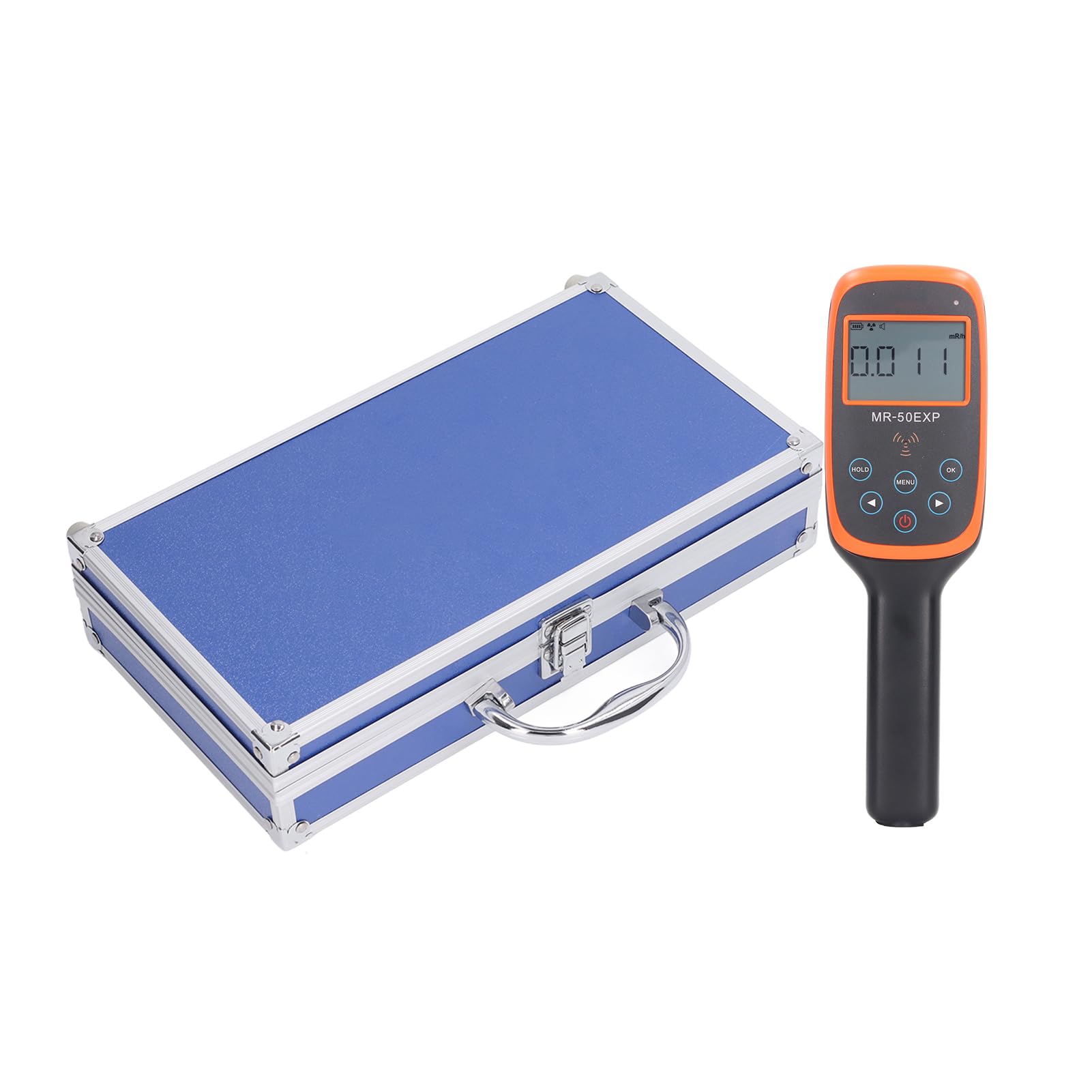 Geiger Counter Nuclear Strahlungsdetektor, Empfindliche Counterrohrsensor-Strahlung Dosimeter mit LCD-Anzeige, Tragbarer Beta-Gamma-Röntgenstrahlungsmonitormessgerät