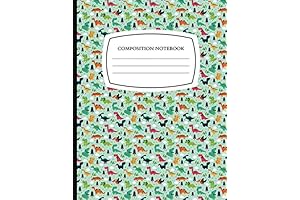 Dinosaur Composition Notebook: The Ultimate Writing Companion for Kids