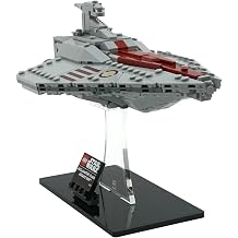 Display Stand Compatible with LEGO Star Wars 75404 Acclamator-Class Assault Ship Starship Collection Display Stand Set Not Included