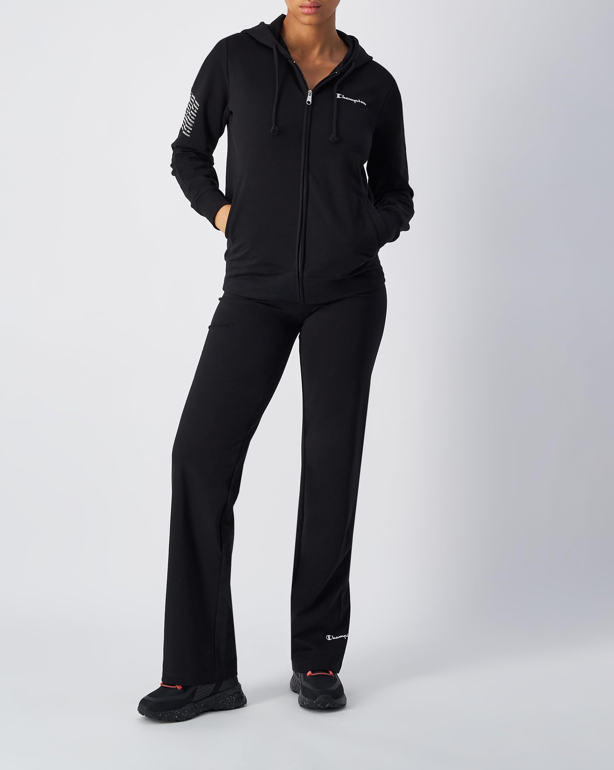 Champion Legacy Emotional Dance W (117522) - Light Stretch Fleece (240gr) Hooded Tuta sportiva Donna