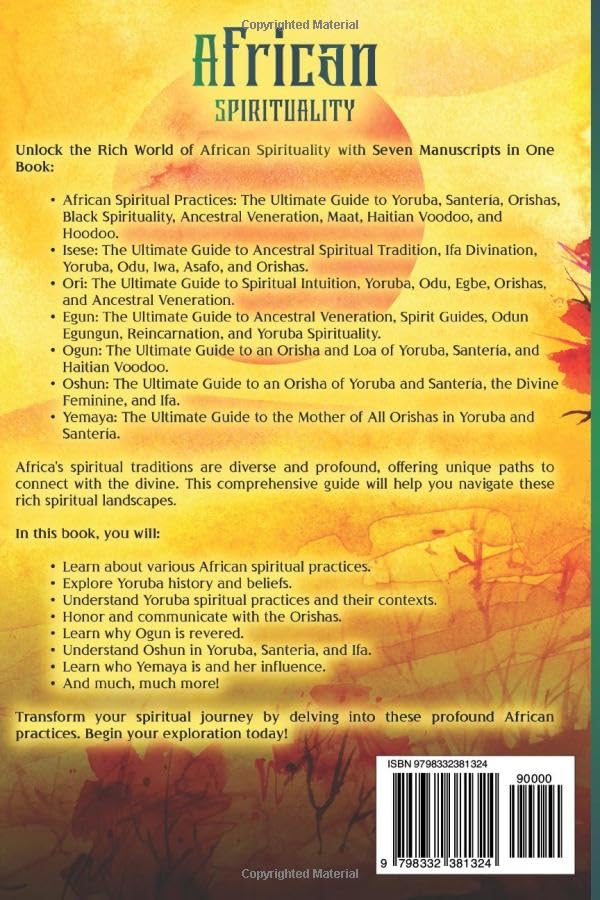 African Spirituality: Exploring Spiritual Practices from Africa, Isese, Ori, Egun, Ogun, Oshun, and Yemaya (Pagan Beliefs) - Image 2