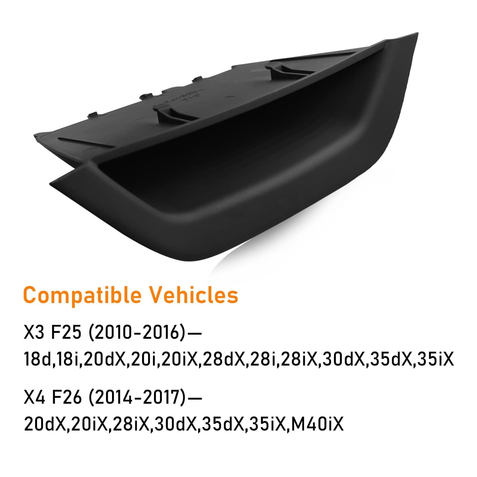 TTCR-II Compatibile con Maniglia BMW X3 F25 2010-2016, X4 F26 2014-2017,Maniglie Interne per Portiere Auto F25 F26, Maniglie Interne Porte F25,Maniglia Della Porta Sinistra X3 X4 -Sinistra Anteriore