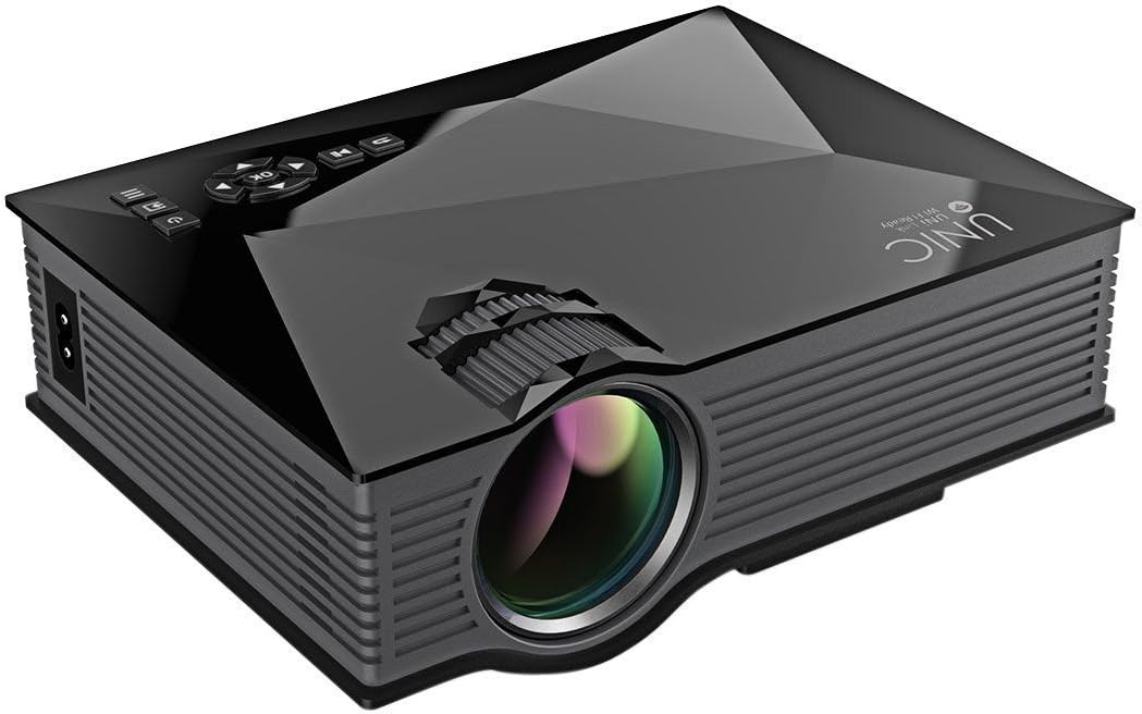 Projector, FUNAVO RD-815 LED Mini Video Projector for Multimedia Home Theater, Supports 1080P, Laptops, Smartphones, Amazon Fire TV Stick & DVDs via HDMI, USB, VGA & AV