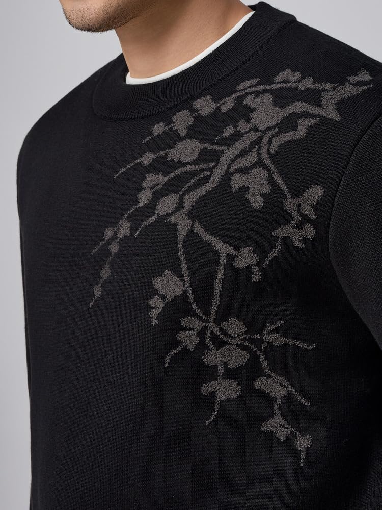Men's Sweater Plus Velvet Thick Sweater