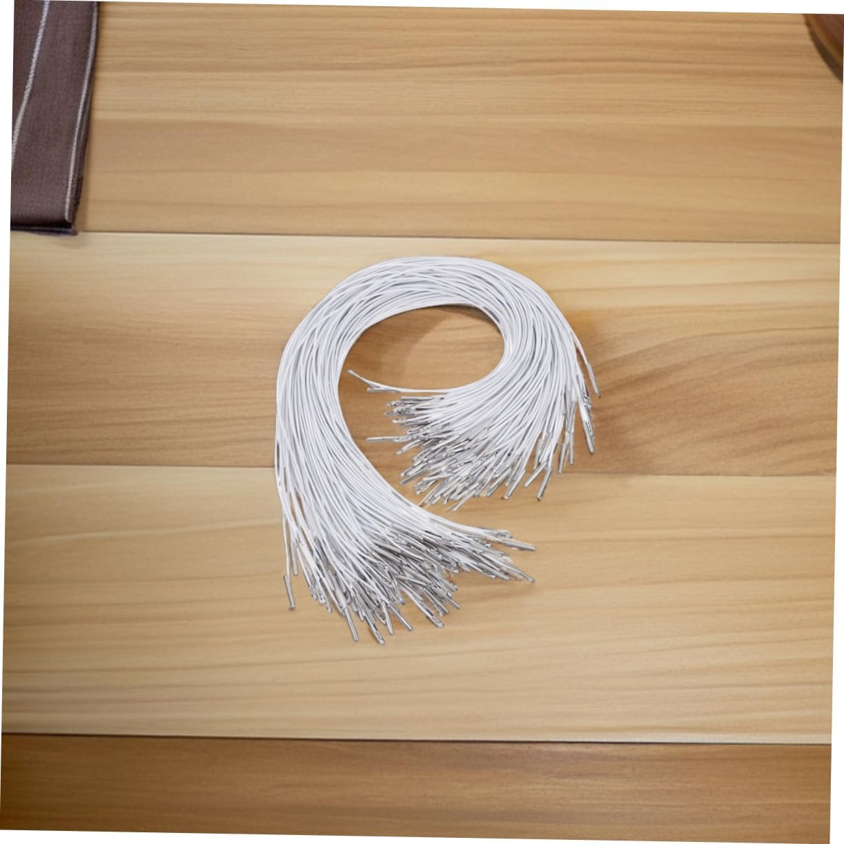Gadpiparty 150pcs Elastic Cords with Metal Fastener Versatile Round String for Mask Making Book Binding DIY Party Hats and Hanging Accessories Reliable Fit for Comfortable Use
