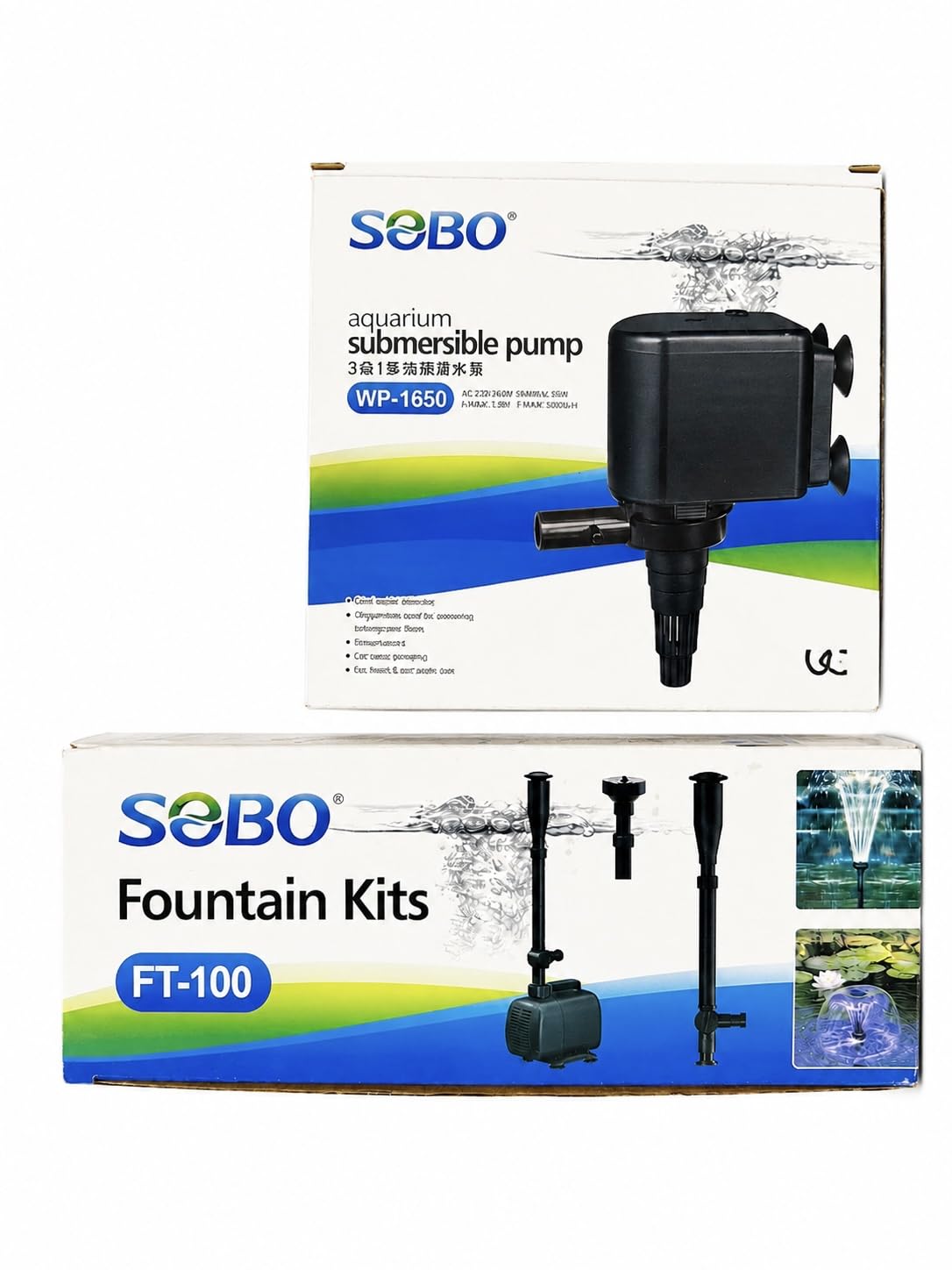 FAH Fountain Kit FT-100 with Power Head SB-1650 (for Ponds, Home Decoration, Breeding Spaces)-image-39