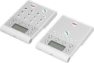 Telefone de Intercomunicação Sem Fio, de Intercomunicação Sem Fio Comunicador Full Duplex Networking Pager Telefone Com Bateria para Sistemas de Segurança Residencial e