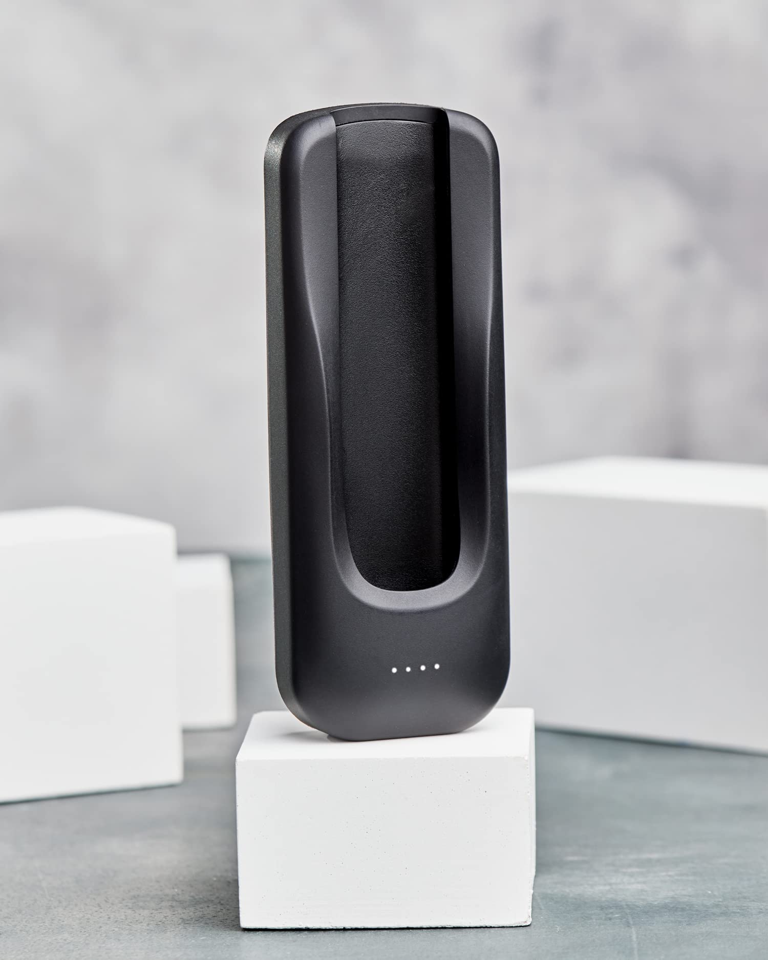 BRIK Portable Carrying Case - Qi Wireless - Charger Accessory - Magnetic Holder - Glass Fiber Reinforced Resin Case (Black)