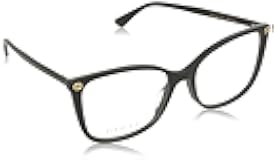 Eyeglasses Gucci GG 0026 O- 001 BLACK /, 53-17-140