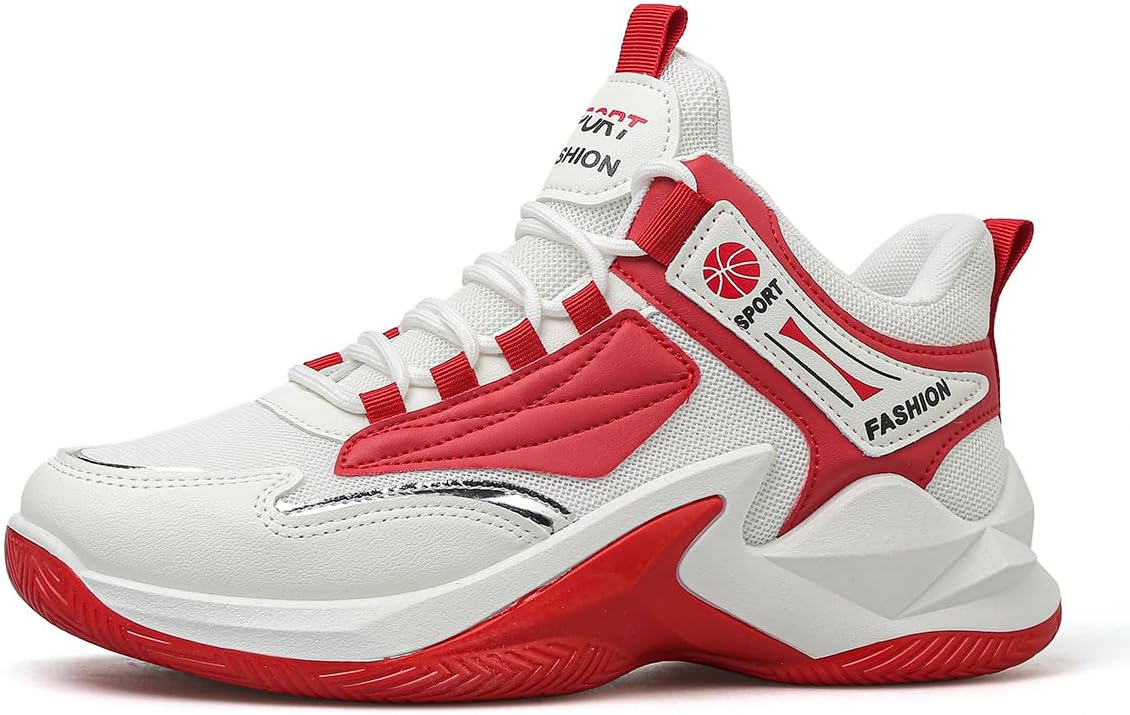 Spring mesh high-top Soft Basketball Shoes