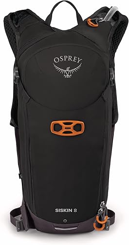 Miniatura 6 de Osprey Siskin 8L Mochila de ciclismo para hombre con depósito hidráulico, color negro
