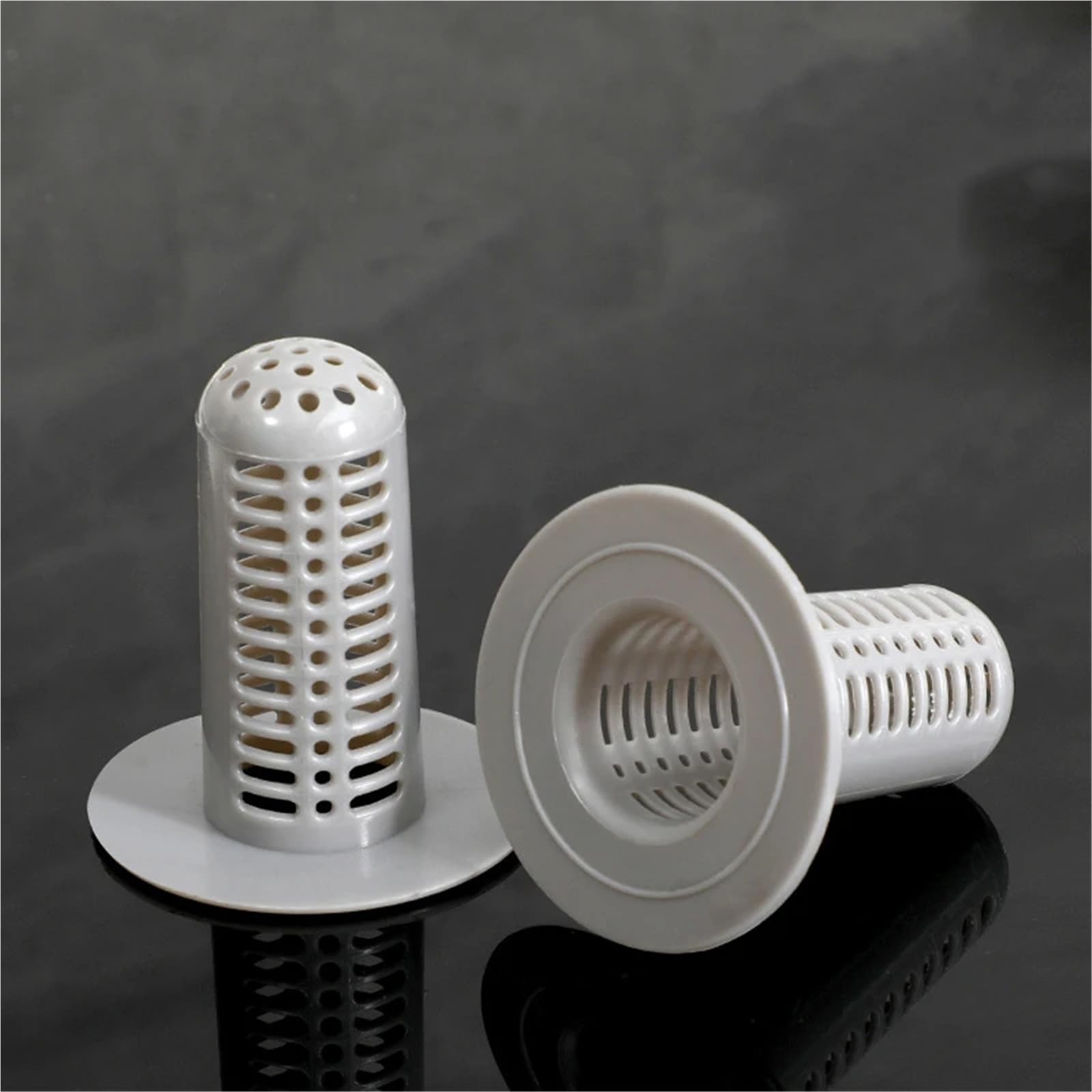 4 filtros de Drenaje Fregadero plástico, antiobstrucción, atrapapelos, Ducha, baño, tuberías Esenciales y Accesorios para Fregadero Cocina BañO