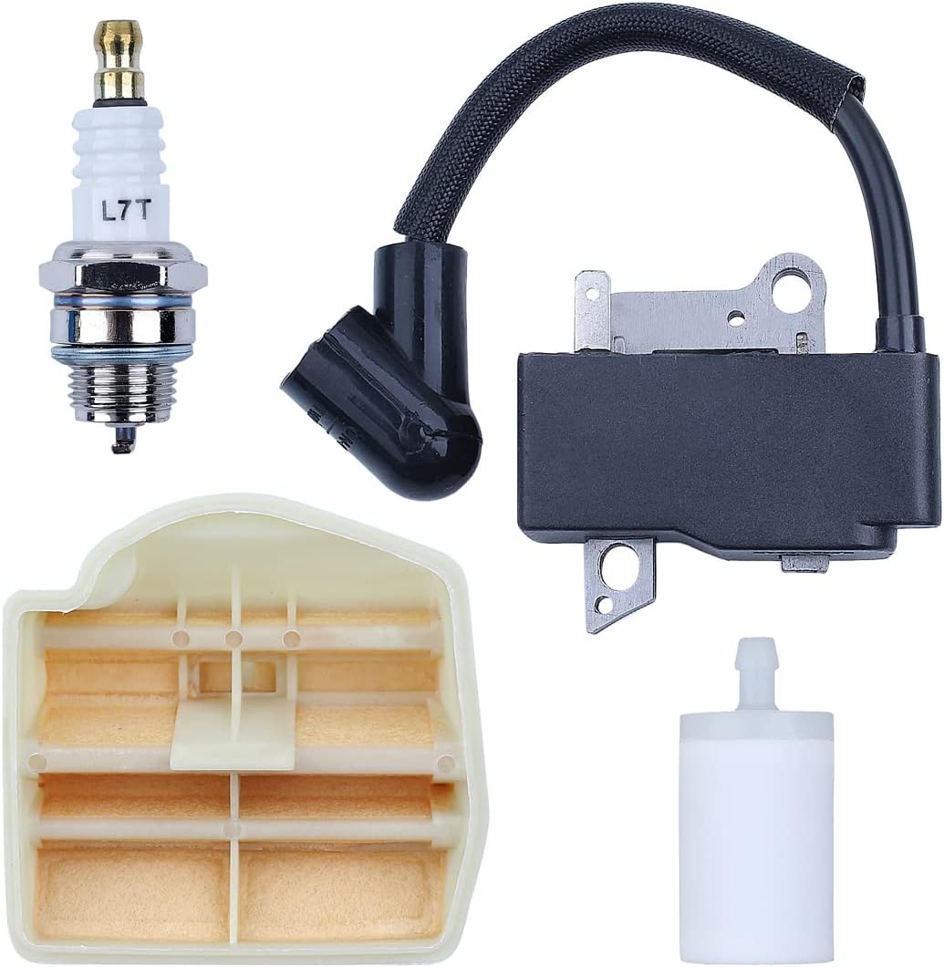 Mtanlo Ignition Coil Air Fuel Filter For Husqvarna 445 450 445e 450e ...