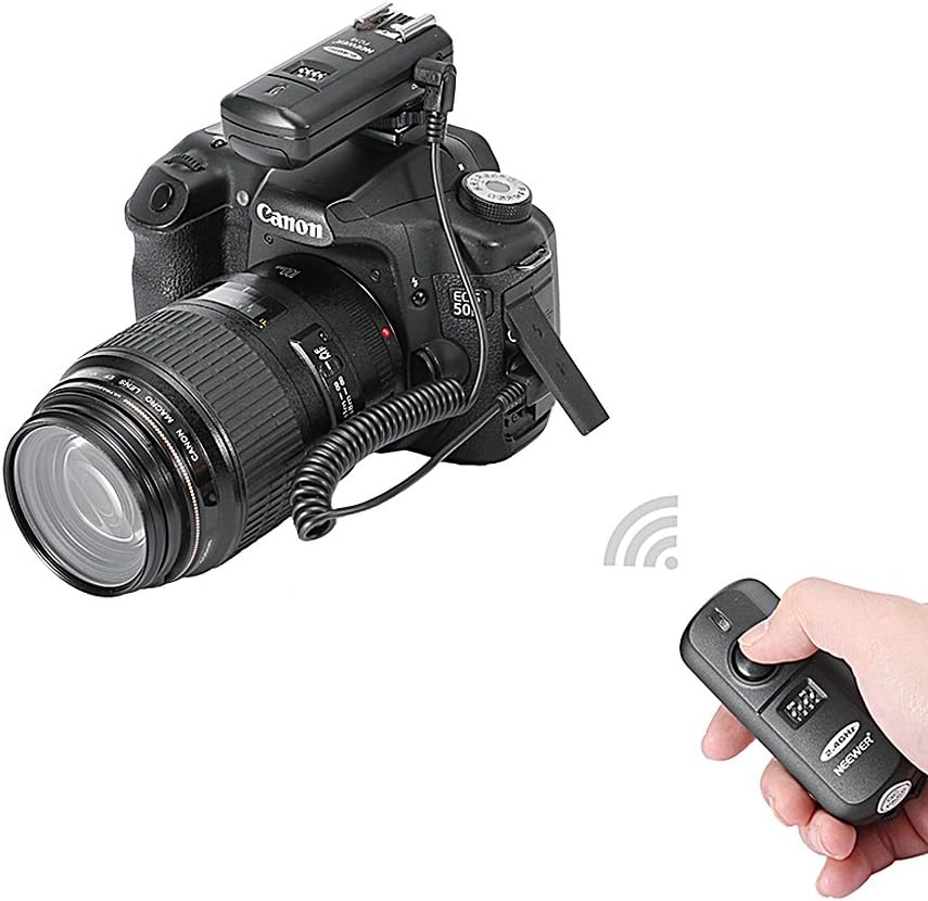 Neewer NW565EX E-TTL Slave Flash Speedlite Kit for Canon DSLR Camera,include:(2)TTL Flash+(1)2.4G Wireless Trigger(1 Transmitter,2 Receiver)+(2)Soft&Hard Diffuser+C1/C3 Cables+(2)Lens Cap Holder