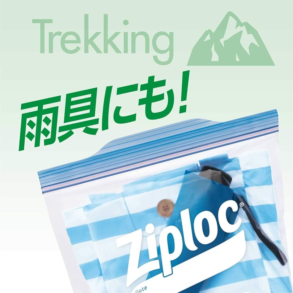 おまとめ① Amazon.co.jp: 【まとめ買い】 ジップロック フリーザーバッグ L