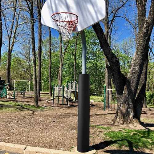 Protection pour joueurs contre les chocs de poteau de basket-ball rond
