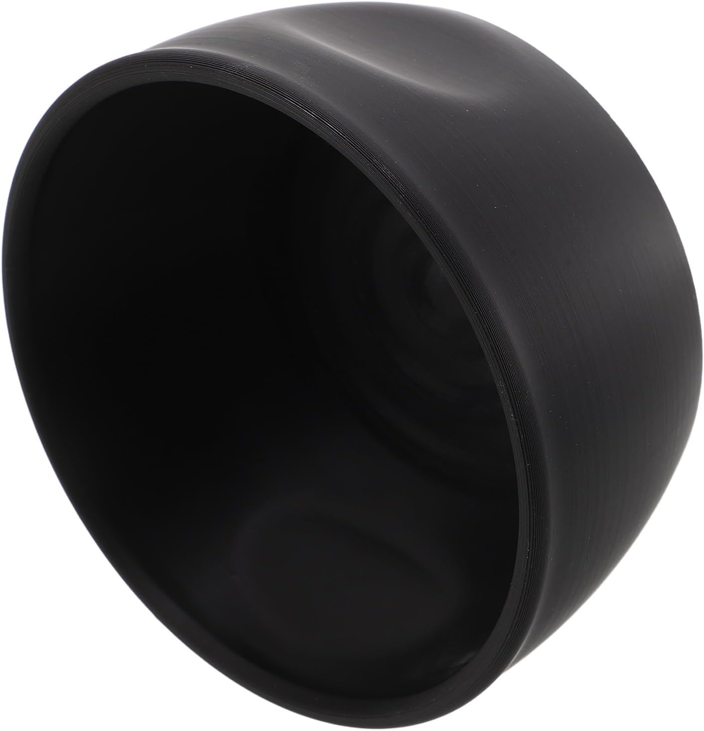 Men's Shaving Soap Bowl with Knob Handle, Black Wet Shaving Mug for Beard Lather, Thick Foam Shave Soap Bowl for Barber and Home Use