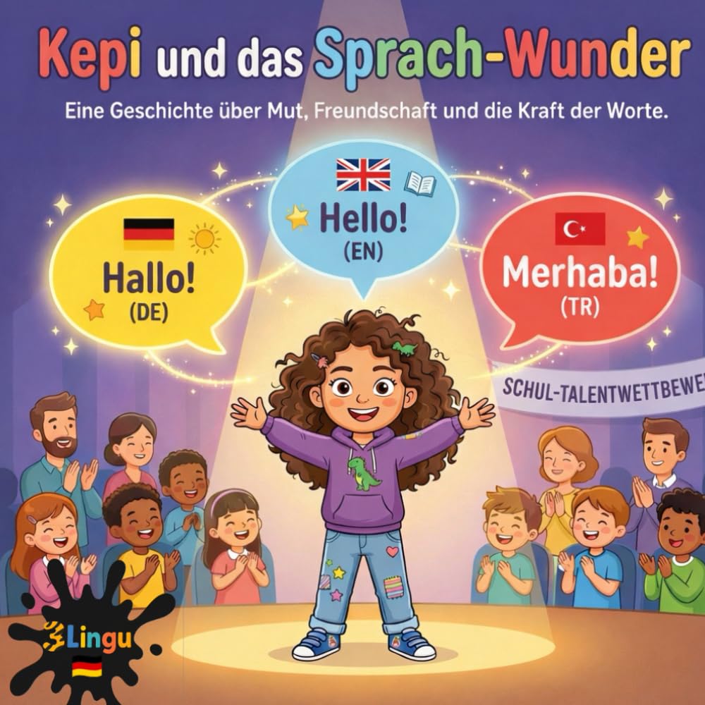 Kepi und das Sprach-Wunder: Eine Geschichte über Mut, Freundschaft und die Kraft der Worte