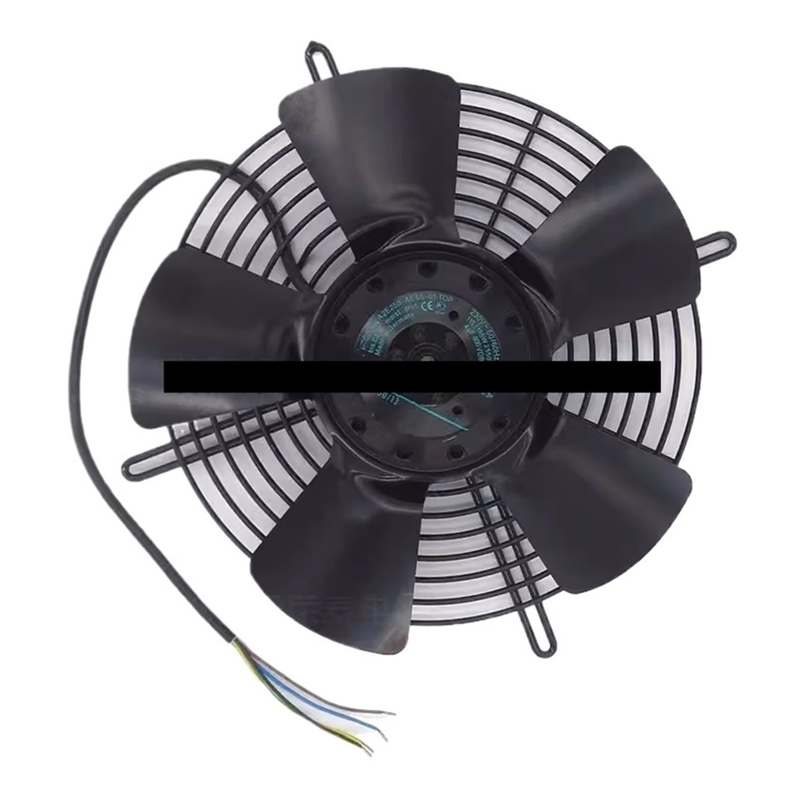Ventilateur de refroidissement S2E250-BE65-01 à haut rendement pour extraction d'air