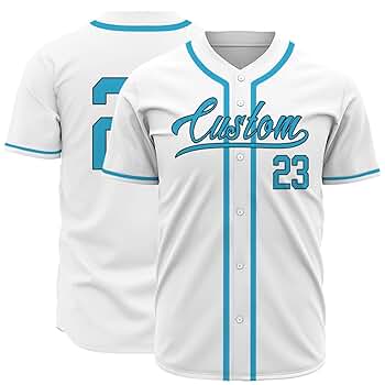 Amazon.com: SYMUCHAT Custom Baseball Jersey for Men Women