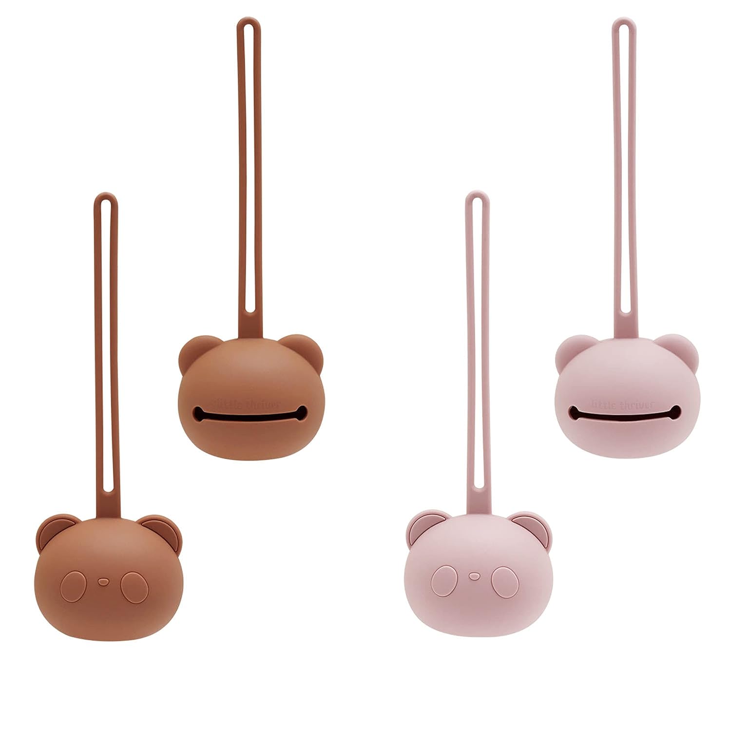 Little Thriver Pacifier Holder Premium Pacifier Case Set