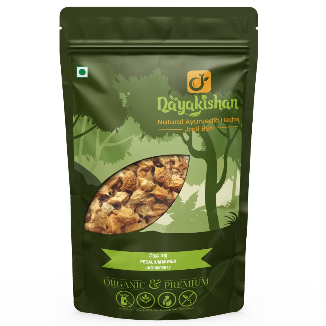 DAYAKISHAN Gokhru Bada,Gokshura Big, Gokharu Bada Whole, Raw Pedalium Murex (Sabut), Tribulus Terrestris, Gokhru Seeds, Large Caltrops, Palleru, Nerunjil, Pack of 1(900gm) (B0CJCGHLZN) Amazon Price History, Amazon Price Tracker