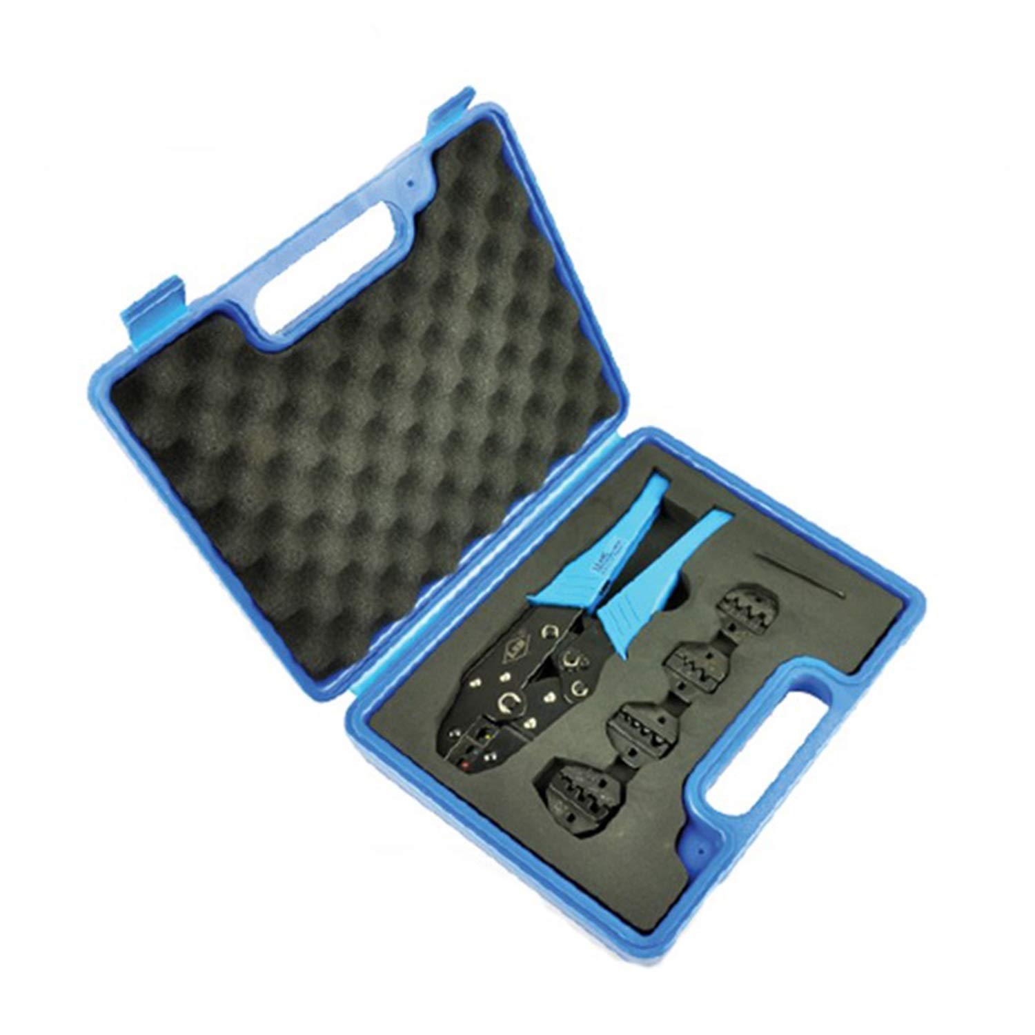 Pinces à sertir Ensembles d'outils à sertir avec Un Outil de sertissage et Quatre Kits de Matrice de sertissage remplaçables
