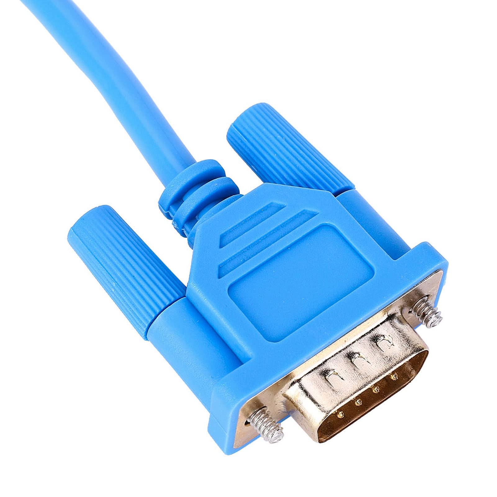 Adaptador Serial PLC Cable Programación Compatible CQM1H CPM2C Series Conector DB9 Puerto Serial Industrial para Automatización Controladores