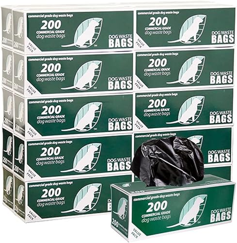 Vista 2 de Zero Waste USA 2,000 bolsas de repuesto para estaciones de residuos de perros de grado comercial (más populares), 40% más gruesas que las marcas