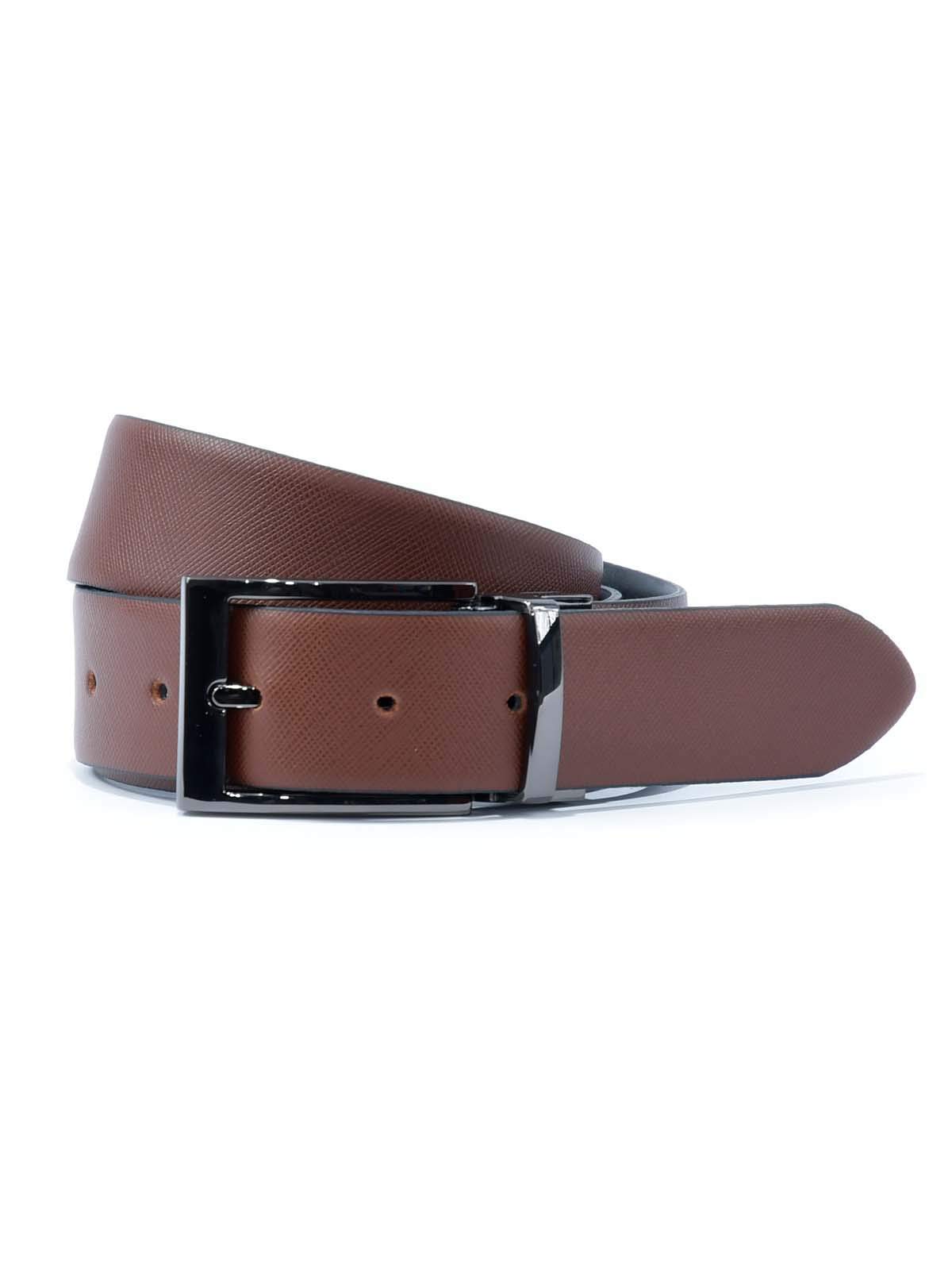 LLOYD-Herren-Wendegürtel 35mm Schwarz-Braun 85