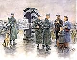 CHECKPOINT SENTRY BOX CIVILIAN DOG 1/35 MASTER BOX 3527