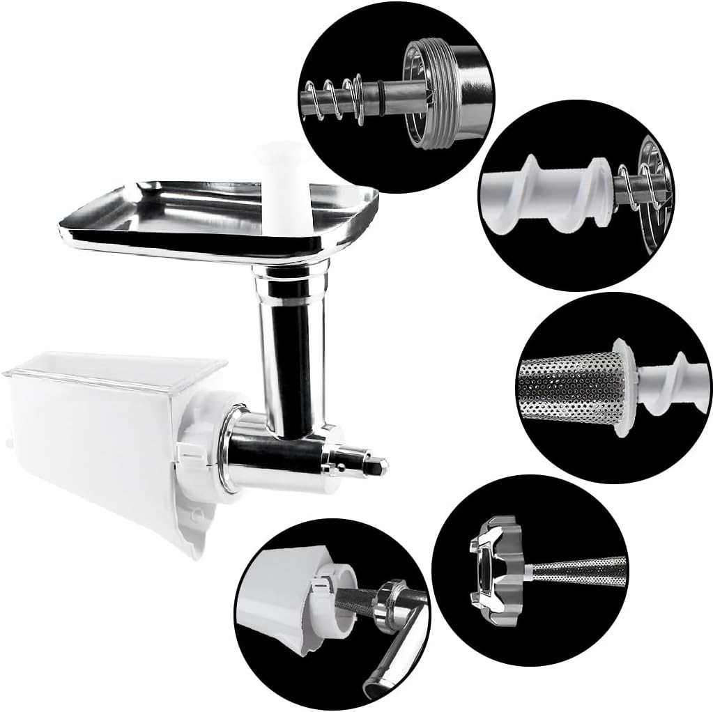 Anbige Replacement Parts Fruit and Vegetable Attachment Strainer,Compatible with Cuisinart Tilt-Head Stand Mixer SM-50 and SMD-50 Series
