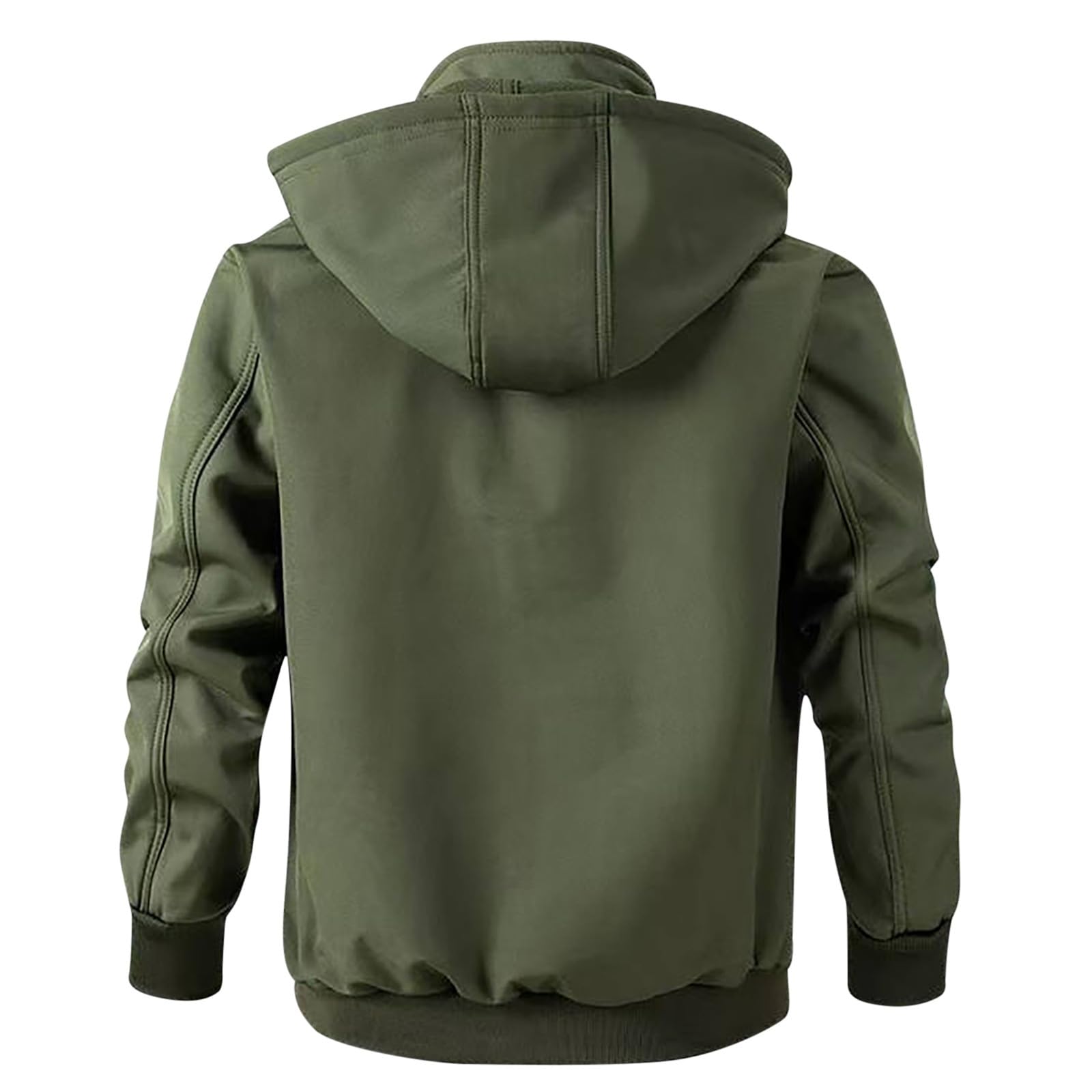 Genérico 2026 Conjunto de Chaqueta y Pantalones térmicos y aislantes para Hombre Ropa de Trabajo con Forro Polar Grueso para otoño e Invierno Ropa Duradera para Exteriores