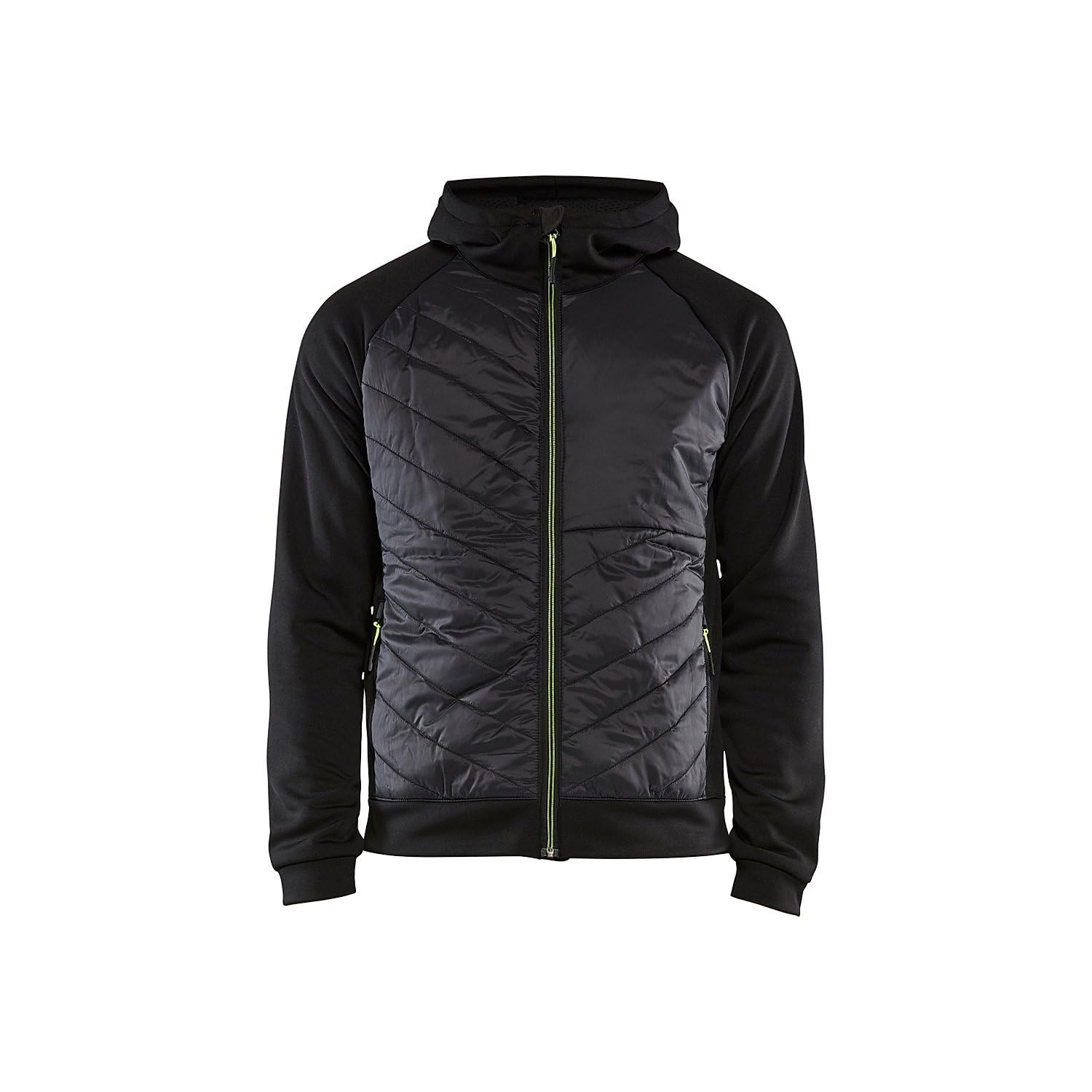 Blaklader 346325269933XL Hybrid Sweater, Schwarz/Gelb, Größe XL