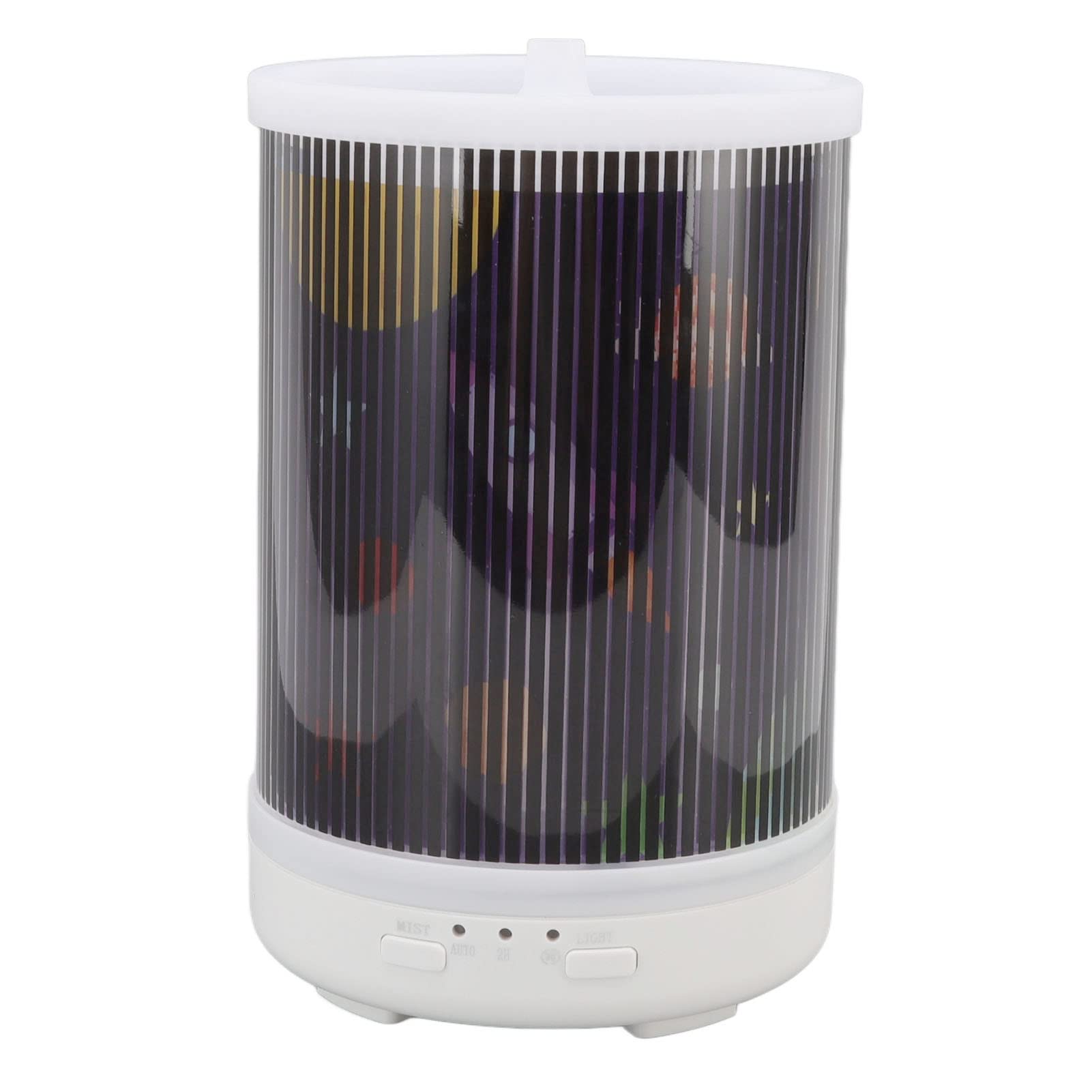Diffuseur D'huiles Essentielles D'aromathérapie de 250ml, avec Lumière D'ambiance LED Dynamique et Arrêt Automatique, pour Détendre L'humidificateur de Chambre à Coucher (Prise UE)