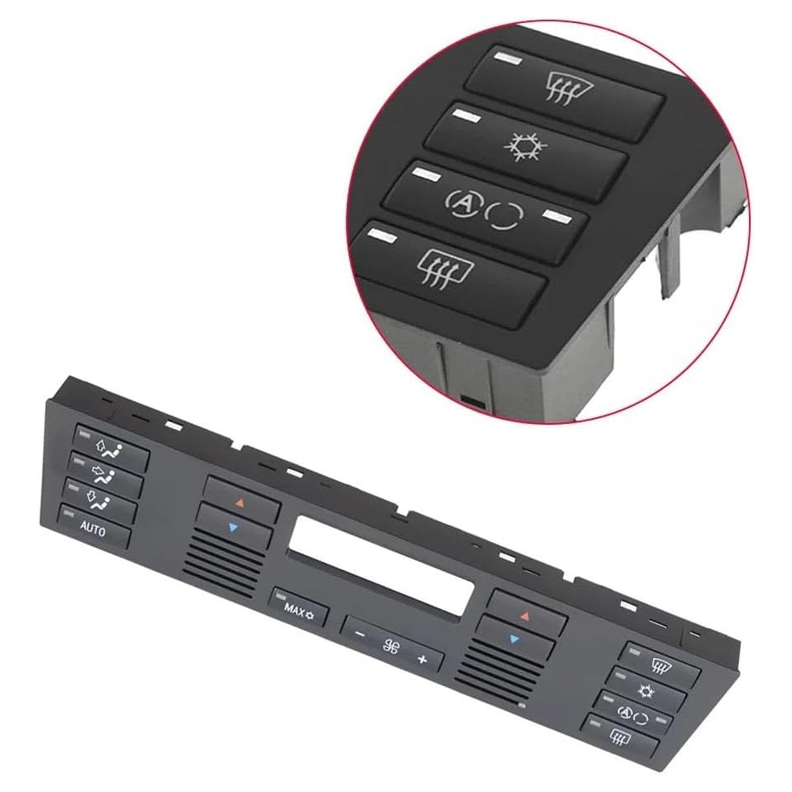 Módulo de aire acondicionado de alta calidad de respuesta rápida para vehículos E53 E39 64118375645 64116915812 64116924315 Control digital de temperatura
