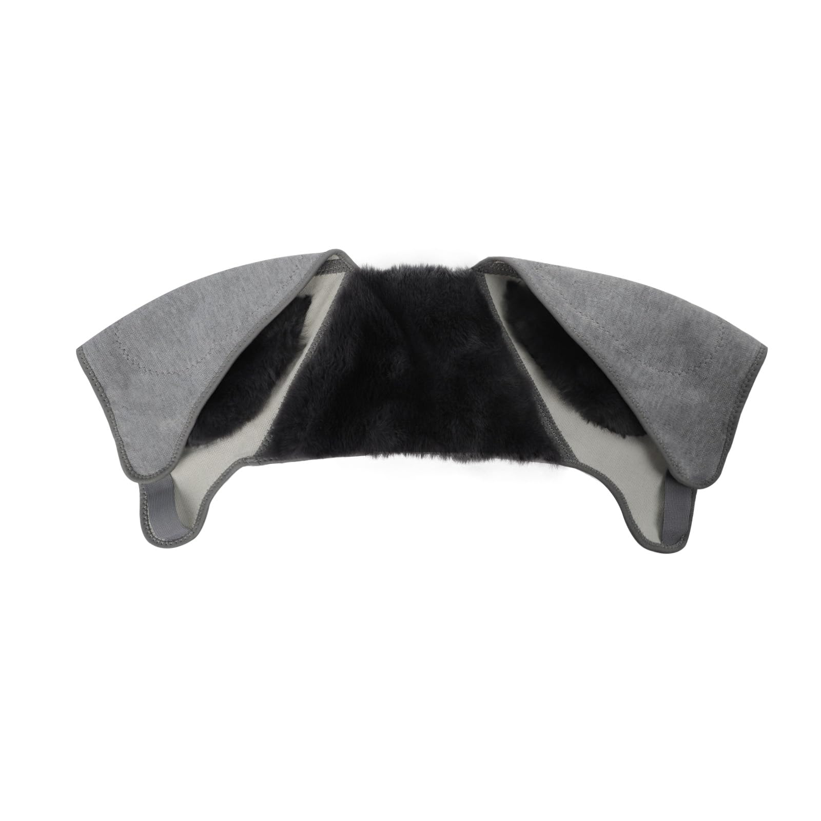 YJZQ Châle Chaud Protège épaule Cape sous Manteau Mini Veste pour Bureau Épaulière Chauffe-épaules en Velours pour Personnes âgées Homme Femme Enceinte