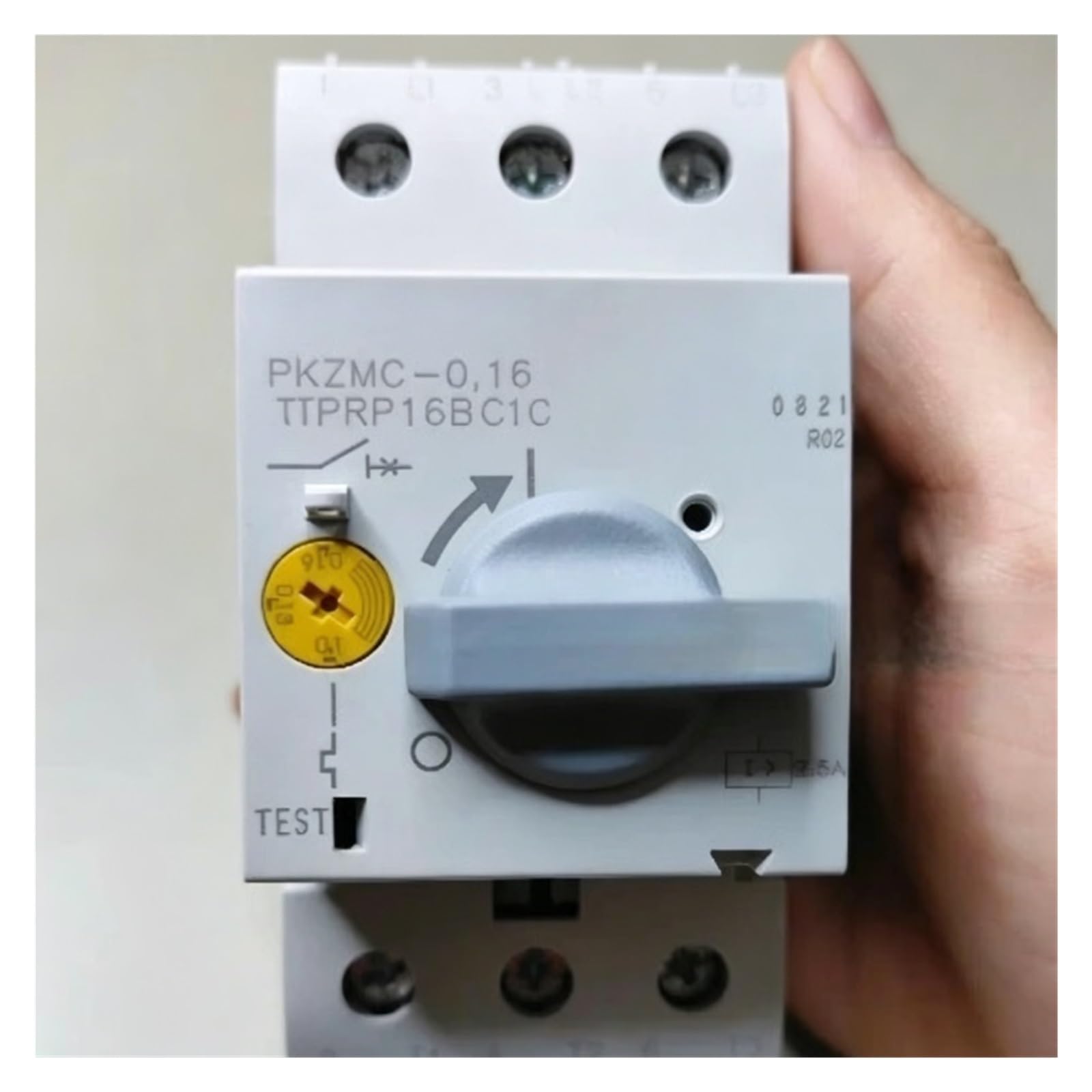 Disjoncteur de moteur électrique PKZMC-0,16 pour éviter la surchauffe machine 225358
