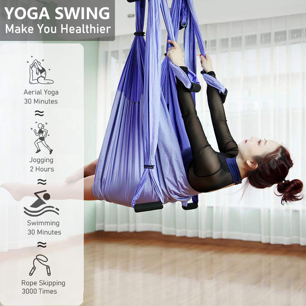 Amaca Per Yoga Aereo ARNTY - Set Completo Per Inversioni, Pilates E Ginnastica - Foto 2