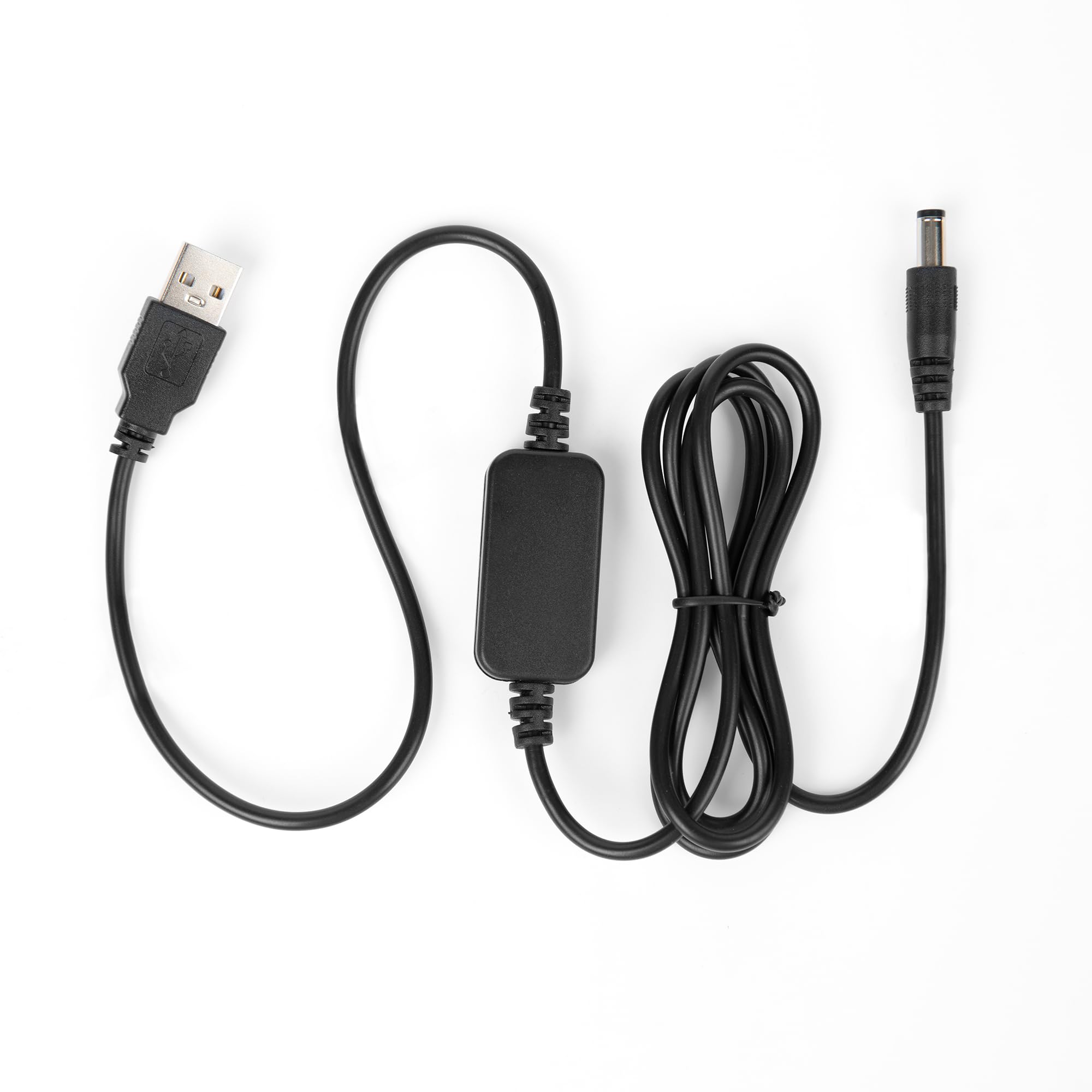 Fumei USB 5V to 12V Boost Converter Cable Compatible with HYT Hytera PD780 Puxing PX888 and Motorola Two-Way Radio Chargers