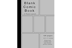 Blank Comic Book: Draw Your Own Comics