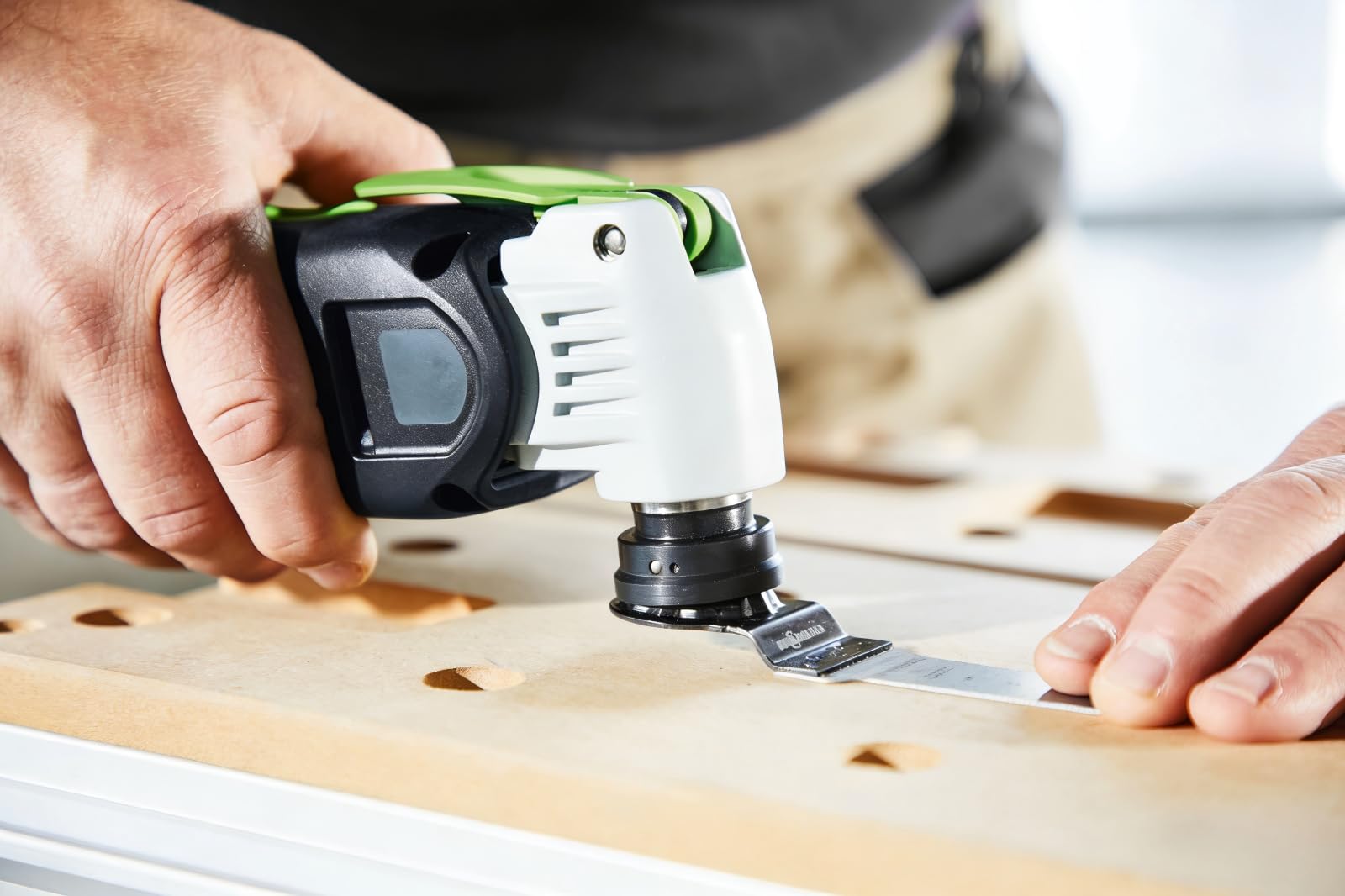 203332 - Lama per sega per legno, compatibile con Festool oscillante multiutensile, confezione da 5 pezzi 203332
