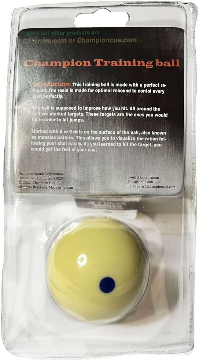 Champion 2-1/4" Billiard Practice Training Pool Cue Ball