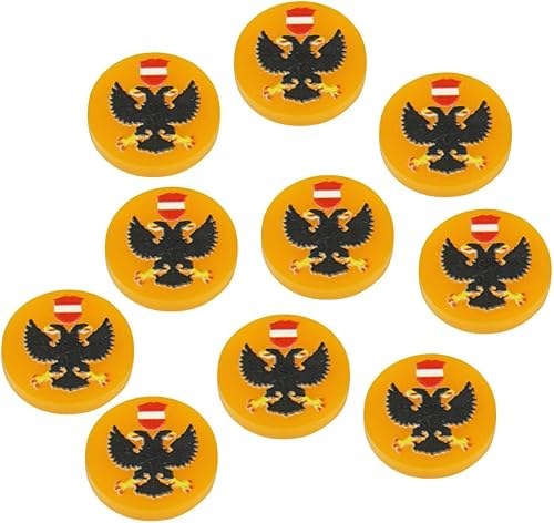 Miniatura 8 de LITKO Ficha Napoleónica  Miniaturas Históricas Wargame Game Pieces  Paquete de 10 (francés)