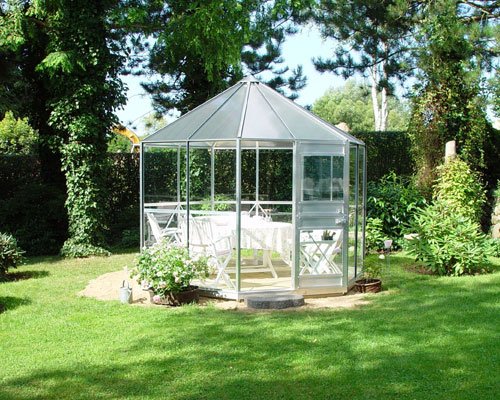 Eden Halls invernaderos Ltd pléyades Eden de aluminio: cristal - 6 mm...